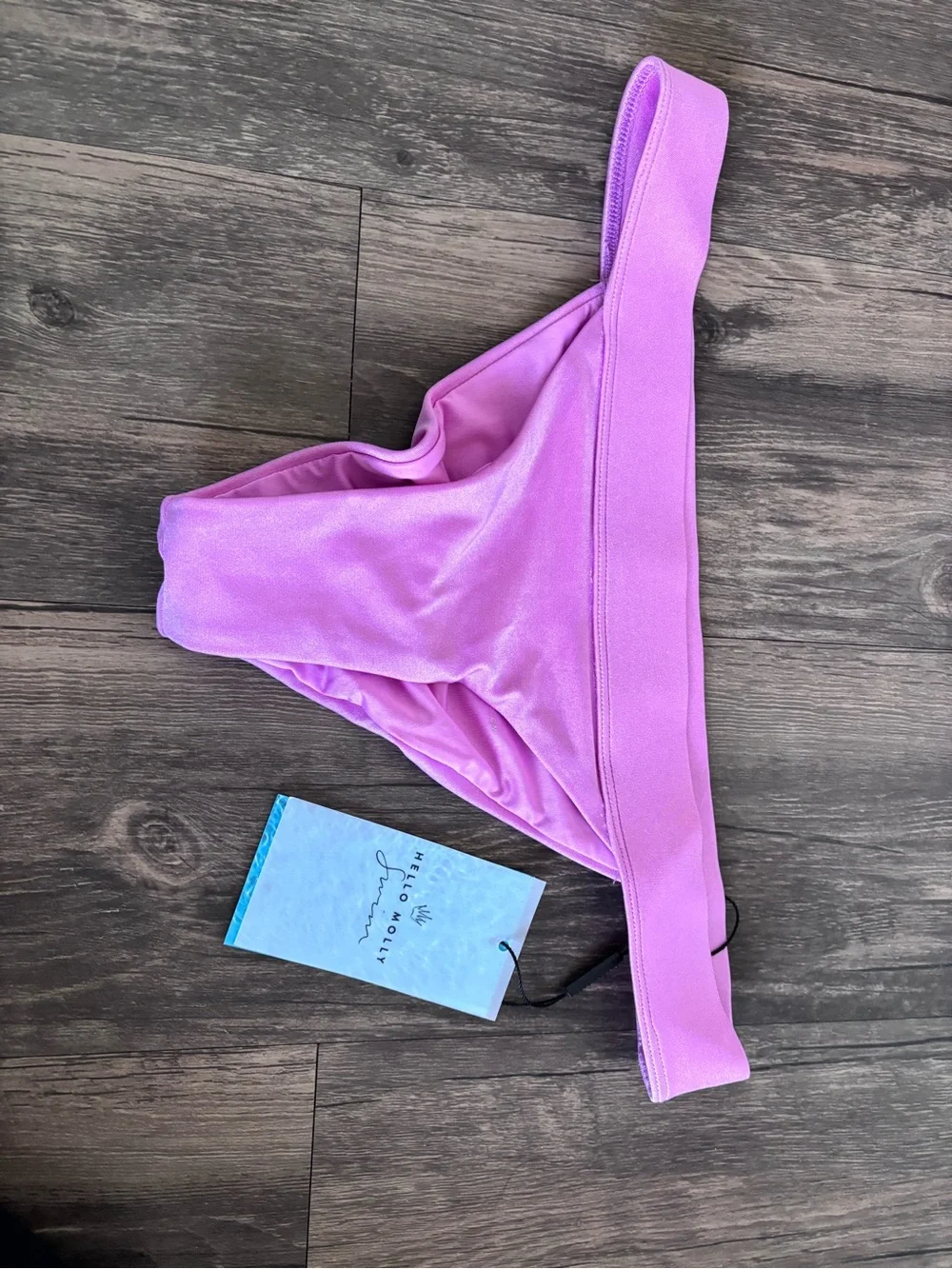 Hello Molly Pink Triangle Bikini Set